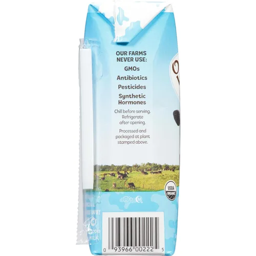 Miniatura 3 de Organic Valley, Cajas de leche, 1% de leche estable, aperitivos saludables, 8 onzas líquidas (paquete de 24)