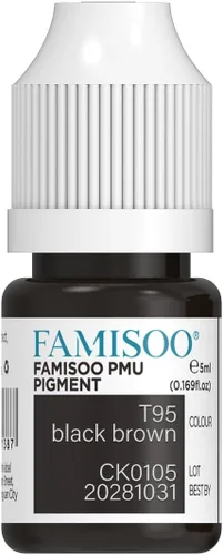 Miniatura 28 de Pigmentos PMU para cejas, 0.169 onzas/0.2 fl oz, tinta de tatuaje profesional para cejas de larga duración, tinta de microblading