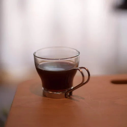 Miniatura 6 de Bormioli Rocco Verdi - Taza de café expreso con mango de acero inoxidable, juego de 4, caja de regalo, 3.5 onzas