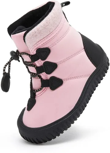 Miniatura 95 de BMCiTYBM Botas de nieve de invierno para bebés y niños pequeños, de piel sintética, cálidas, antideslizantes, zapatos para primeros pasos