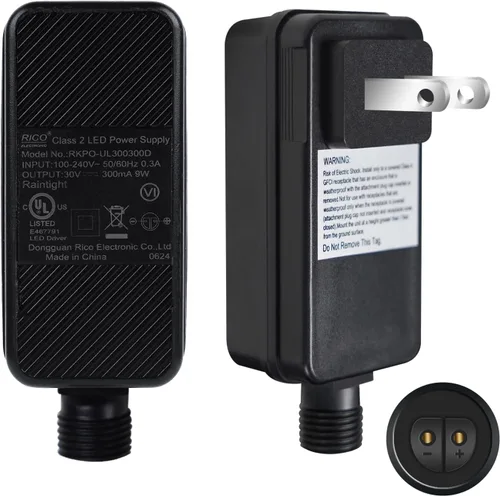 Miniatura 8 de Fuente de alimentación de 12 V, 1 A, 12 W, clase 2, reemplazo de transformador LED, adaptador de corriente de bajo voltaje para exteriores