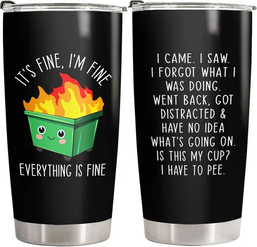 Miniatura 12 de 34HD Taza de Mejor Amigo con Tapa, Taza de Bebida Aislada BFF de 20 oz, Taza de Café de Otro Año de Unión, Regalos de Mejores Amigos, Regalos