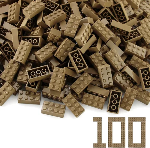 Miniatura 14 de Ladrillos de 2 x 4, lima, 320 piezas partes de color verde amarillento, kit de construcción clásico, conjunto de juego creativo, bloques de juguete