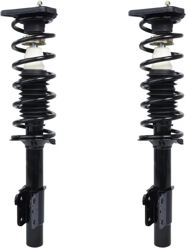 Detroit Axle - 2 puntales traseros listos para Chevy Classic Malibu Pontiac Grand AM Olds Alero Cutlass Struts con resorte helicoidal reemplazo de