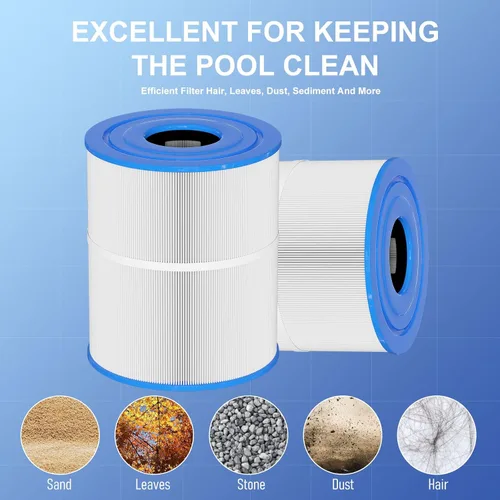 Miniatura 2 de C-8465 Filtro de spa de repuesto Compatible con Watkins 31114, Pleatco PWK65, Filbur FC-3960, 71827, 71828, Watkins 65 pies cuadrados Filtro de spa