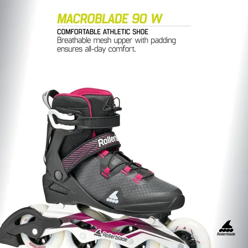 Miniatura 4 de Rollerblade Macroblade 90 Patín en línea para mujer, color rosa paraíso neutro