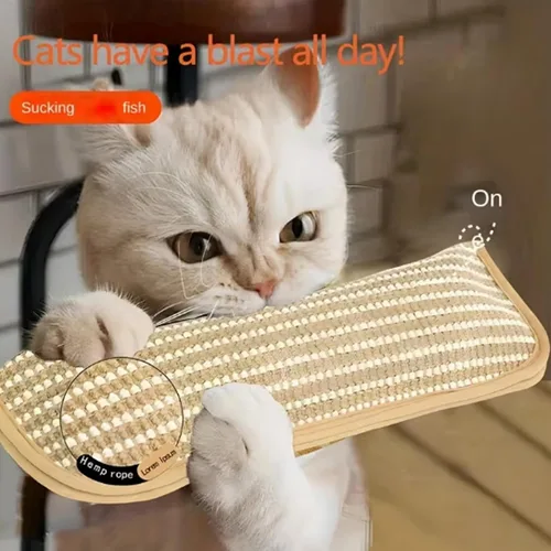 Miniatura 2 de Bite & Buff Cat Pillow Toy, 2 Pack Catnip Toys for Indoor Cats, Interactive Catnips Chew Toy, Catnips Toys, Sisal Scratching Pad (1PC)