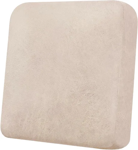 Miniatura 117 de Funda de cojín para sofá con aspecto de cuero, 1 unidad, elástica, para sala de estar, funda de cojín individual para sofá, protector de asiento