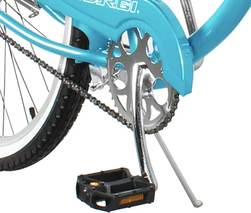 Miniatura 5 de MICARGI Bicicleta híbrida para adultos de 24/26 pulgadas, bicicleta híbrida de 1/7 velocidades para mujeres, hombres, personas mayores, bicicleta