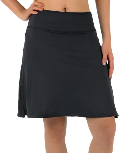 Miniatura 60 de ANIVIVO Faldas pantalón para mujer de 20 pulgadas de longitud a la rodilla, faldas deportivas de pickleball para tenis, golf y pickleball