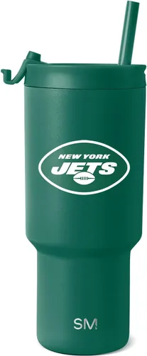 Miniatura 22 de Simple Modern - Vaso de 30 oz con tapa abatible y tapa con pajita Arizona Cardinals