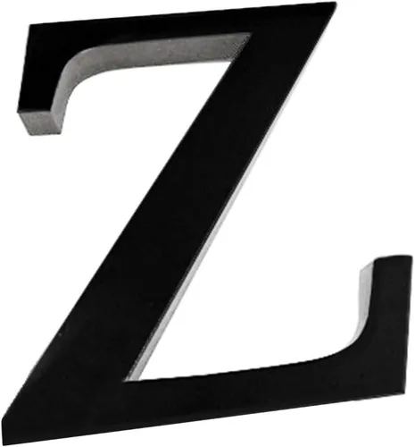 Miniatura 8 de Pegatinas de pared para pared, calcomanías para el hogar, 26 letras 3D, calcomanías de arte acrílico, decoración del hogar Y