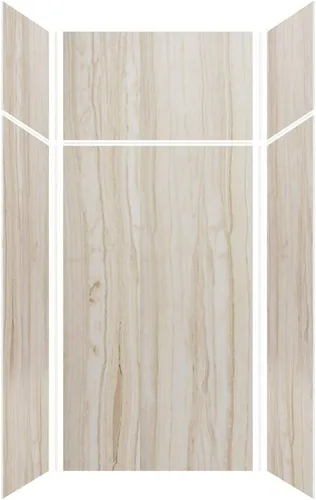 Miniatura 47 de Transolid EWKX483696-41 Expressions - Kit de pared de ducha de 6 paneles con extensión, 36 pulgadas de largo x 48 pulgadas de ancho x 96 pulgadas