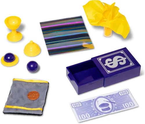 Miniatura 4 de Melissa & Doug Juego de trucos de magia de la colección Hocus Pocus (12 piezas)