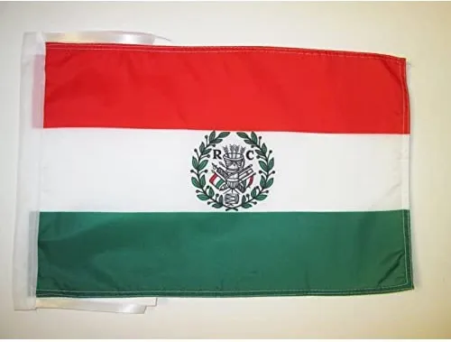 Miniatura 677 de Bandera de México AZ FLAG, 45.7 x 30.5 cm, con cordones - Pequeñas banderas mexicanas de 30 x 45 cm - Bandera de 45.7 x 30.5 cm