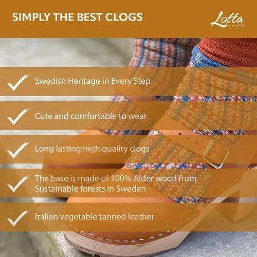 Miniatura 4 de Lotta de Stockholm Highwood Zuecos en marrón aceitado Nubuck