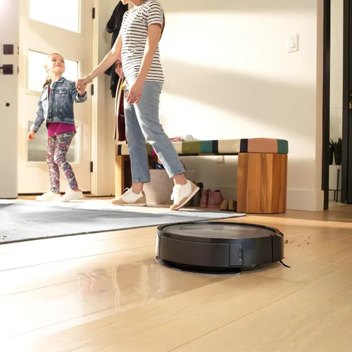 Miniatura 2 de iRobot Roomba Combo j5+ Robot aspirador y trapeador con vaciado automático: identifica y evita obstáculos como residuos de mascotas y cables