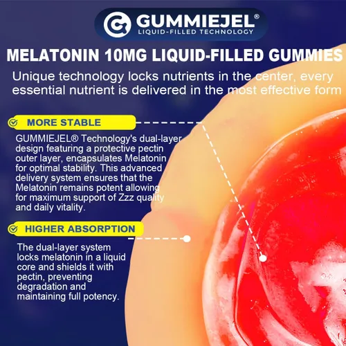 Miniatura 8 de Nextdia Gomitas de melatonina sin azúcar, 10 mg 20 mg de glicinato de magnesio y melatonina para adultos, Ashwagandha, L-teanina, B6, B12, bálsamo