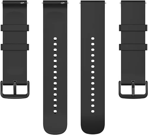 Miniatura 8 de ECSEM - Correas de repuesto compatibles con CanMixs Smart Watch, correa de silicona transpirable de 0.787 pulgadas, correas ajustables de liberación