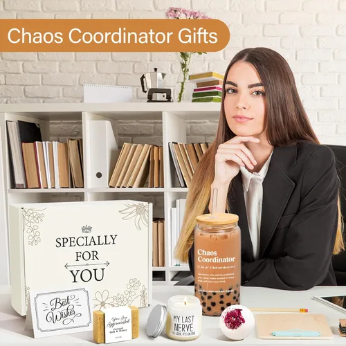 Miniatura 7 de Regalos de coordinador del caos para mujeres, coordinadora del caos, regalo de agradecimiento a los empleados, regalo de agradecimiento
