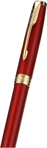 Miniatura 8 de PARKER 1950777 Bolígrafo Sonnet Red GT Punta Media, Base de Aceite en Caja de Regalo Rojo GT