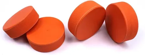 Miniatura 7 de AceFox Ice Hockey Pucks (1/4/6/25 Pcs Options) Negro