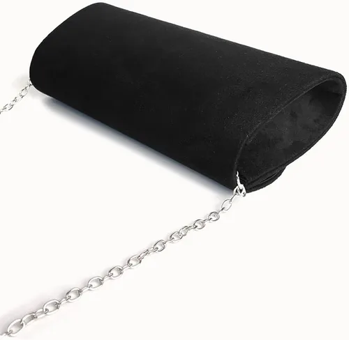 Miniatura 6 de YYW Bolso de mano para mujer, bolso de mano de noche, elegante bolso cruzado de terciopelo para fiesta, boda, baile de graduación