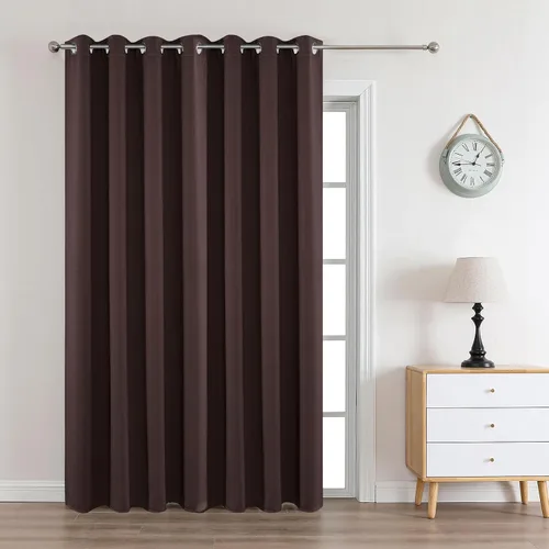 Miniatura 83 de Joydeco - Juego de 2 paneles de cortinas opacas de 63 pulgadas, 2 cortinas largas con aislamiento térmico burg, cortinas de oscurecimiento