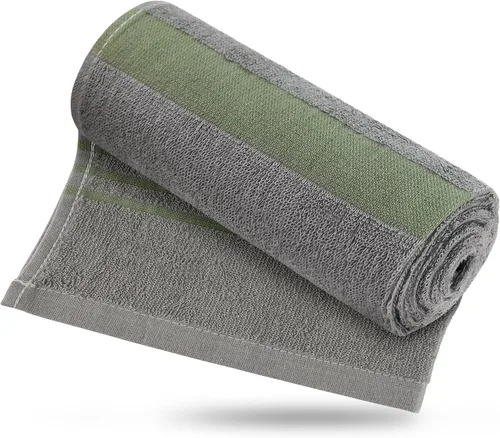 Miniatura 7 de Zumi MINI - Toalla de viaje de campamento 100% algodón, pequeña, ultraligera, de secado rápido, altamente absorbente, suave y suave para la piel