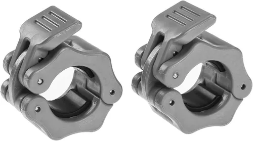 Miniatura 7 de Abrazaderas para barra de 1 pulgada, collares de ejercicio de 1 pulgada (25 mm) Juego de 2 clips de collar de bloqueo de liberación rápida para Negro