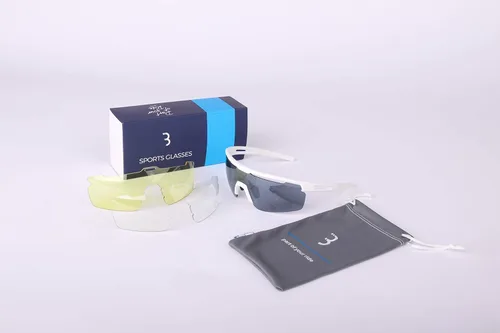 Miniatura 10 de BSG-57 Avenger - Gafas deportivas con lentes intercambiables para ciclismo y protección solar Matt blanco