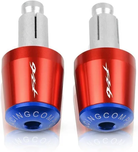 Miniatura 17 de Motorcycle Handlebar Grips End Handle Bar Cap Ends Plug for Yamaha FZ6 FAZER FAZER600 FZ6S FZ6N FZ6S2 FZ6R S2 SJ6S FZ600 FZ-6 (Color : Black-Red)