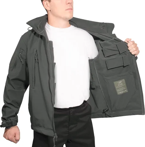 Miniatura 2 de Rothco Chaqueta con carcasa suave oculta, Gunmetal Grey