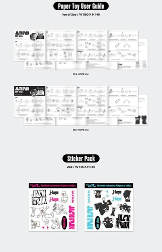 Miniatura 3 de (NO WEVERSE SHOP PRE ORDER) J-HOPE JACK IN THE BOX 1st Solo Single Album (HOPE EDITION Ver.) K-POP SEALED