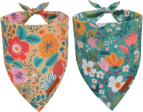 Miniatura 20 de ADOGGYGO Bandana de Navidad para perros, bufanda para mascotas, babero, pañuelo, tela premium duradera, varios tamaños disponibles, disfraces