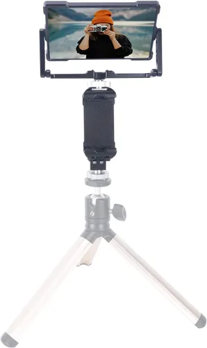 Miniatura 4 de NICEYRIG Plus - Kit de espejo para selfie con soporte de trípode de aluminio para iPhone 14/13/12/11 Pro, Pro Max, SE aplicable para YouTube Live