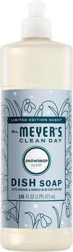 Miniatura 37 de Mrs. Meyer's - Detergente líquido para platos, aroma a pinos de Iowa, fórmula biodegradable, edición limitada, paquete de 3 unidades, 16 fl oz