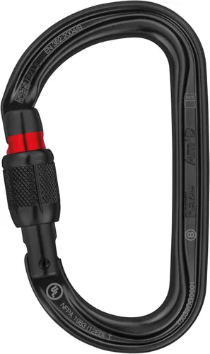 Miniatura 6 de Petzl Am'D Asymmetrical Aluminum Carabiner - D-Shape Connector (27 kN)