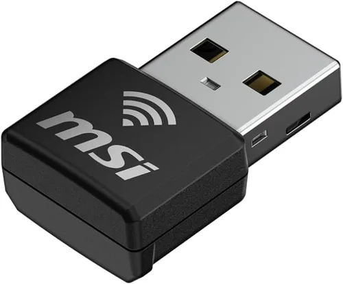 Miniatura 3 de MSI AX1800 Nano Adaptador WiFi USB - WiFi 6, hasta 1800 Mbps, Red Inalámbrica Dual-Band 2.4G/5G, encriptación WPA3, MU-MIMO, OFDMA, 2X Antenas