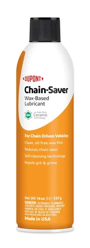 DuPont Chain-Saver - Lubricante seco autolimpiante en aerosol, 14 onzas
