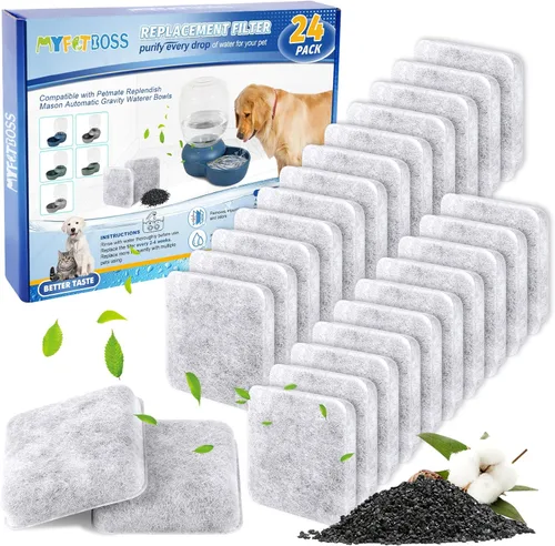 Miniatura 11 de Filtro de agua de repuesto para perros, filtro de agua para perros, filtro de agua para mascotas compatible con cuencos de agua automática por