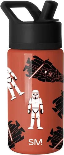 Miniatura 11 de Simple Modern - Botella de agua para niños Summit con tapa con pajilla Taza de acero inoxidable aislada de 14 onzas de Marvel Spider Man