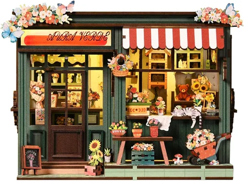 Miniatura 10 de DIY Book Nook Kit with LED Light, Miniature Dollhouse, 3D Wooden Puzzle, Bookshelf Insert Decor Craft Gift (750 PCs Windsor Castle)