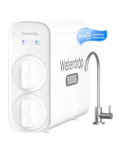 Miniatura 10 de Waterdrop G5P700 - Filtro de agua por ósmosis inversa, Certificado NSF/ANSI 58 y 372, Sistema de ósmosis inversa de flujo rápido de 700 GPD, Sistema