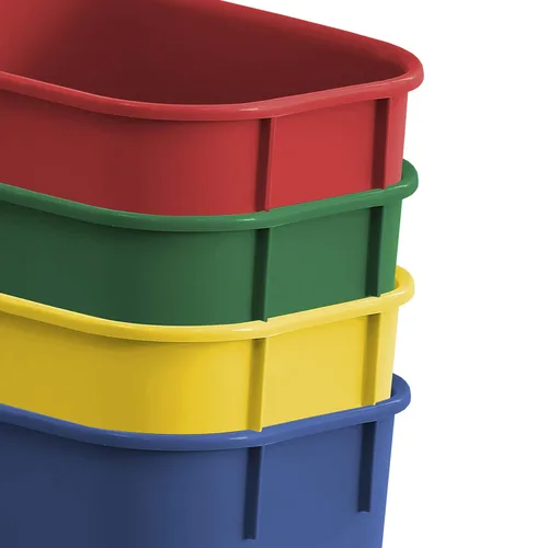 Miniatura 8 de Acrimet cubo de basura para reciclado 13 QT (4 unidades)
