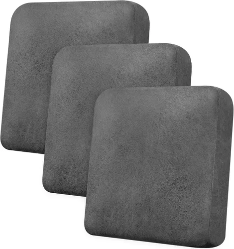 Miniatura 20 de Funda de cojín para sofá con aspecto de cuero, 1 unidad, elástica, para sala de estar, funda de cojín individual para sofá, protector de asiento
