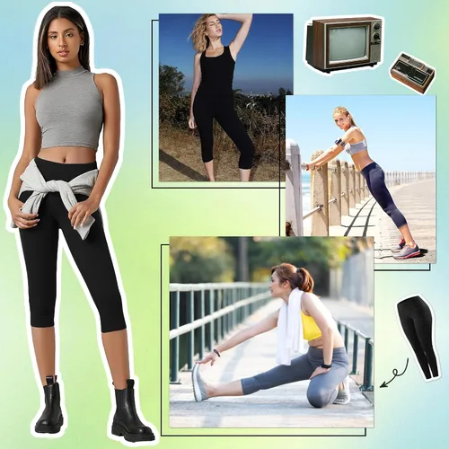 Miniatura 58 de NexiEpoch - Paquete de 4 leggings suaves para mujer, con bolsillos, control de abdomen y cintura alta, pantalones capri para yoga y ejercicio