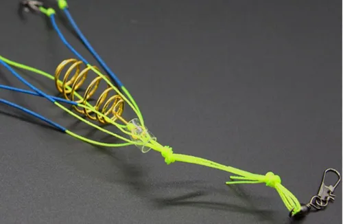 Miniatura 3 de Toasis Aparejo de pesca de carpa, anzuelos para trampa de cebo, paquete de 4 Agua