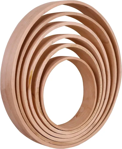 Miniatura 2 de Aros de Tambor Chamánicos Nativos Marcos de Madera de Cedro (10 pulgadas)