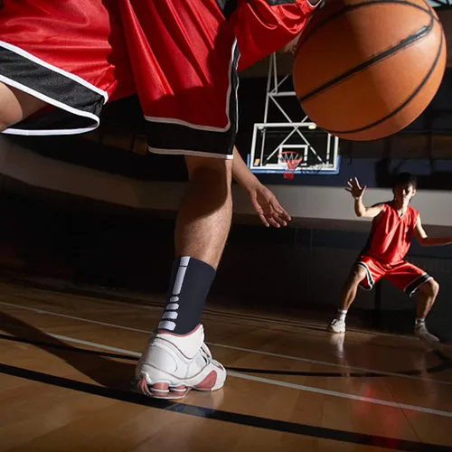 Miniatura 2 de Calcetines deportivos gruesos de compresión de baloncesto Elite